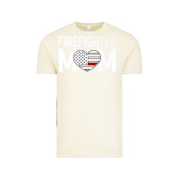Vintage Arctic female firefighter mom thin red line flag firefighting premium Vintage Tee - linhVisuals