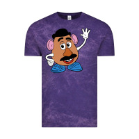 Cloud Purple mr potato Vintage Tee - linhVisuals