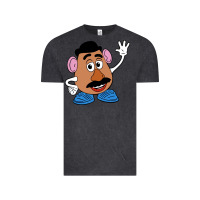 Vintage Black mr potato Vintage Tee - linhVisuals