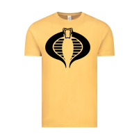 Vintage Mustard Gi Joe Cobra Vintage Vintage Tee - linhVisuals
