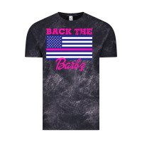 Cloud Black NICKI BACK THE BARBZ Vintage Tee - linhVisuals