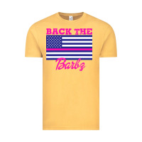 Vintage Mustard NICKI BACK THE BARBZ Vintage Tee - linhVisuals