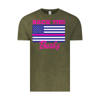 Vintage Olive NICKI BACK THE BARBZ Vintage Tee - linhVisuals