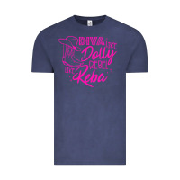 Vintage Denim Reba Mcentire Diva Like Dolly Rebel Like Reba Vintage Tee - linhVisuals