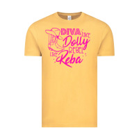Vintage Mustard Reba Mcentire Diva Like Dolly Rebel Like Reba Vintage Tee - linhVisuals