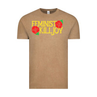 Vintage Coffee feminist killjoy retro women woman Vintage Tee - linhVisuals