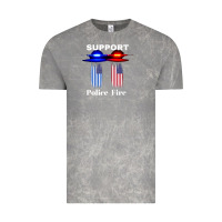 Cloud Rock support our police & fire departments   1st responders premium Vintage Tee - linhVisuals