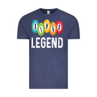 Vintage Denim funny bingo legend bingo balls game Vintage Tee - linhVisuals