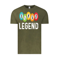 Vintage Olive funny bingo legend bingo balls game Vintage Tee - linhVisuals