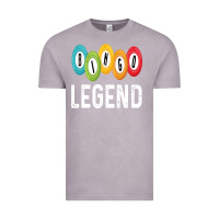 Vintage Zinc funny bingo legend bingo balls game Vintage Tee - linhVisuals