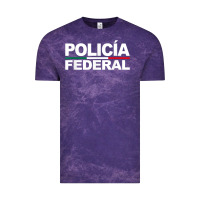Cloud Purple mexico policia federal mexican police law enforcement Vintage Tee - linhVisuals