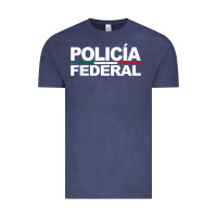 Vintage Denim mexico policia federal mexican police law enforcement Vintage Tee - linhVisuals
