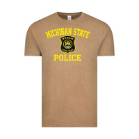 Vintage Coffee michigan state police Vintage Tee - linhVisuals