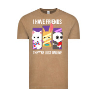 Vintage Coffee i have friends they are just online Vintage Tee - linhVisuals