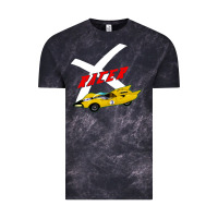 Cloud Black racer x Vintage Tee - linhVisuals