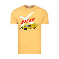 Vintage Mustard racer x Vintage Tee - linhVisuals