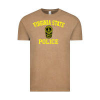 Vintage Coffee virginia state police Vintage Tee - linhVisuals