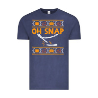 Vintage Denim oh snap turkey wishbone funny ugly Vintage Tee - linhVisuals
