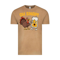 Vintage Camel oh snap thanksgiving cute turkey day Vintage Tee - linhVisuals