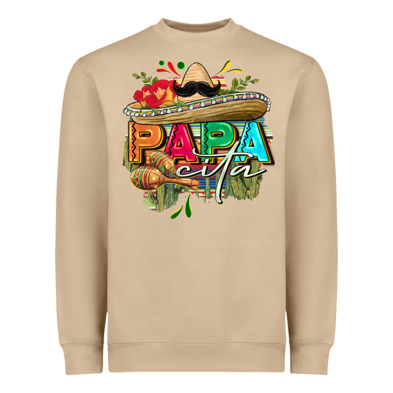 Papacita Heavyweight Sweatshirt by FaDigitalArtStudio | Teevron