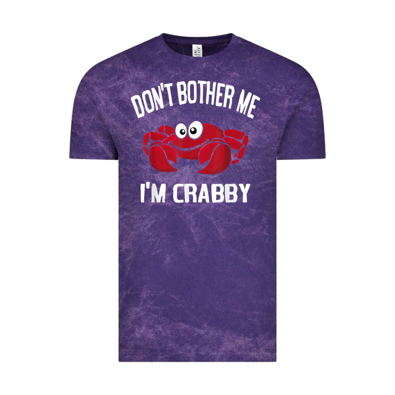 Don't Bother Me I'm Crabby Vintage Tee by linhVisuals | Teevron