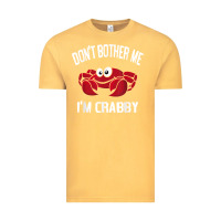 Vintage Mustard don't bother me i'm crabby Vintage Tee - linhVisuals