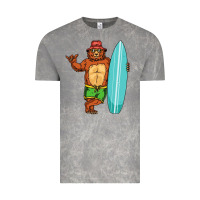 Cloud Rock surfing premium Vintage Tee - linhVisuals