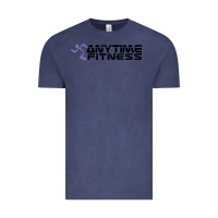 Vintage Denim anytime fitness leg day Vintage Tee - linhVisuals