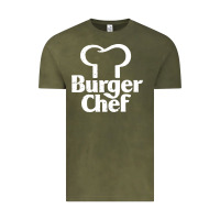 Vintage Olive vintage burger chef classic Vintage Tee - linhVisuals