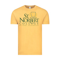 Vintage Mustard St. Norbert College Vintage Tee - linhVisuals