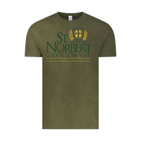 Vintage Olive St. Norbert College Vintage Tee - linhVisuals