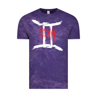 Cloud Purple zodiac series gemini classic Vintage Tee - linhVisuals