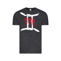 Vintage Black zodiac series gemini classic Vintage Tee - linhVisuals