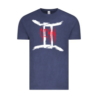 Vintage Denim zodiac series gemini classic Vintage Tee - linhVisuals