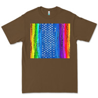 Cacao LGBTQ+ Pride American Flag Tumbler Premium Tee - BundleAndBundleShop