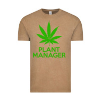 Vintage Coffee plant manager weed pot cannabis flippin sweet gear transparent copy Vintage Tee - linhVisuals