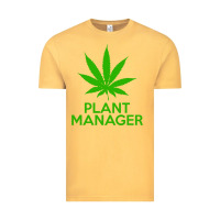 Vintage Mustard plant manager weed pot cannabis flippin sweet gear transparent copy Vintage Tee - linhVisuals
