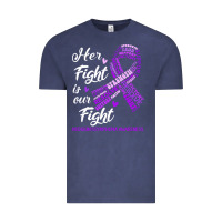 Vintage Denim hodgkins lymphoma awareness t  shirt hodgkin's lymphoma awareness her Vintage Tee - linhVisuals