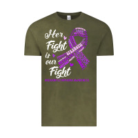 Vintage Olive hodgkins lymphoma awareness t  shirt hodgkin's lymphoma awareness her Vintage Tee - linhVisuals