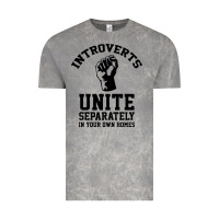 Cloud Rock introverts unite Vintage Tee - linhVisuals