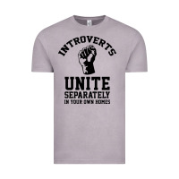 Vintage Zinc introverts unite Vintage Tee - linhVisuals
