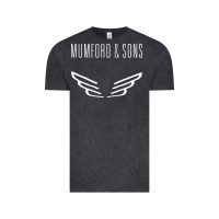 Vintage Black mumford and sons merch Vintage Tee - linhVisuals