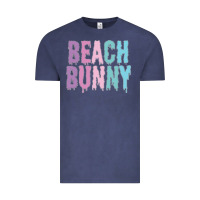 Vintage Denim beach bunny Vintage Tee - linhVisuals