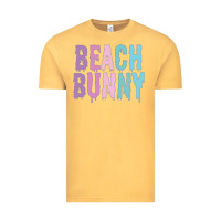 Vintage Mustard beach bunny Vintage Tee - linhVisuals