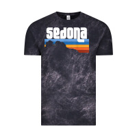 Cloud Black cute retro i love sedona arizona desert sunset az t shirt Vintage Tee - linhVisuals