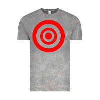 Cloud Rock bullseye target Vintage Tee - linhVisuals