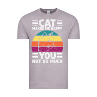 Vintage Zinc Funny Cat Lover Sarcastic Cat Memes Vintage Tee - linhVisuals