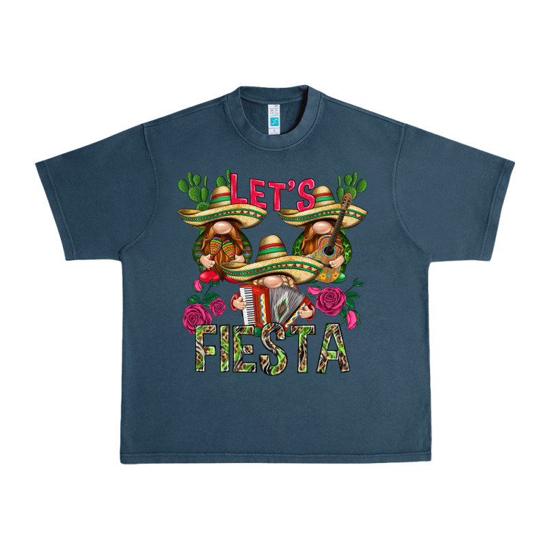 Let's Fiesta With Gnomes Urban Heavy Tee by NancyCooperArtShop | Teevron