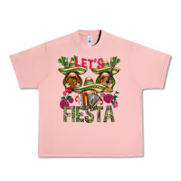 Salmon Let's Fiesta with gnomes Urban Heavy Tee - NancyCooperArtShop