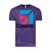 Cloud Purple cessnas Vintage Tee - linhVisuals